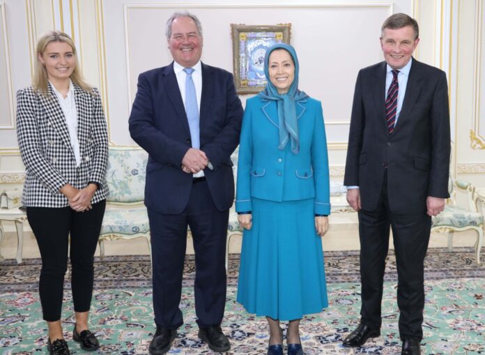 David Jones Bob Blackman Maryam Rajavi