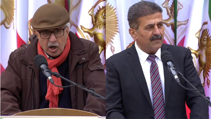 Mehdi Same Baba Sheikh Hosseini brussels rally march 2023