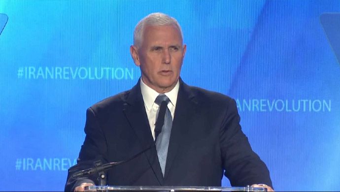Mike Pence iranian opposition conference march 2023