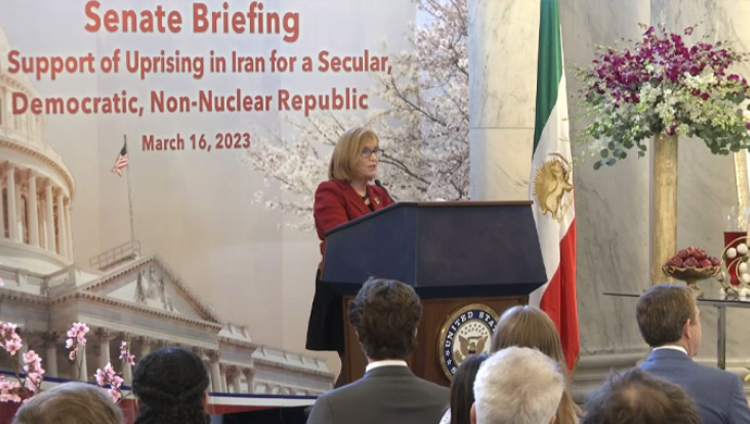 paula dobriansky senate briefing iran protests march 2023