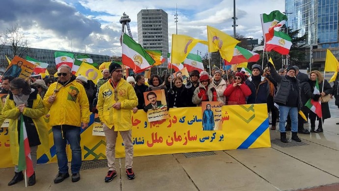 Demonstrata e rezistencës iraniane në Gjenevë