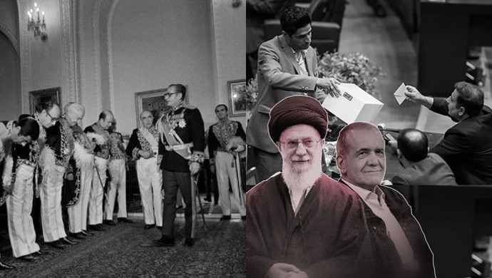 Elections under the shah and mullahs regime in Iran