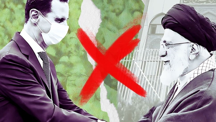 Ali Khamenei and Bashar al Assad