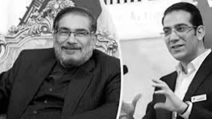 Ali Shamkhani and his son Hossein