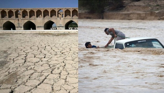 Drought and floods in Iran