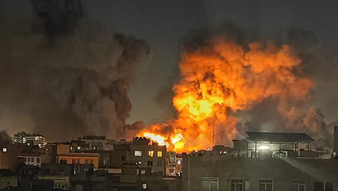 Airstrikes on Tehran