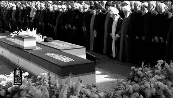 Funeral ceremony for Iranian regime supreme leader Ali Khamenei