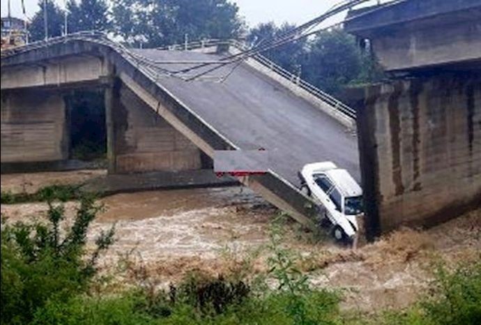 Poor infrastructure is threatening the lives of people in northern Iran
