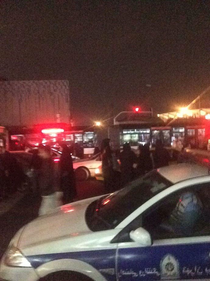 Vali Asr intersection Oct.29