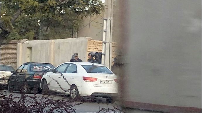 State police & anti-riot units at the protest rally scene State police & anti-riot units at the protest rally scene