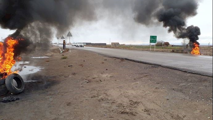 Farmers of Gharneh protest for their right to water
