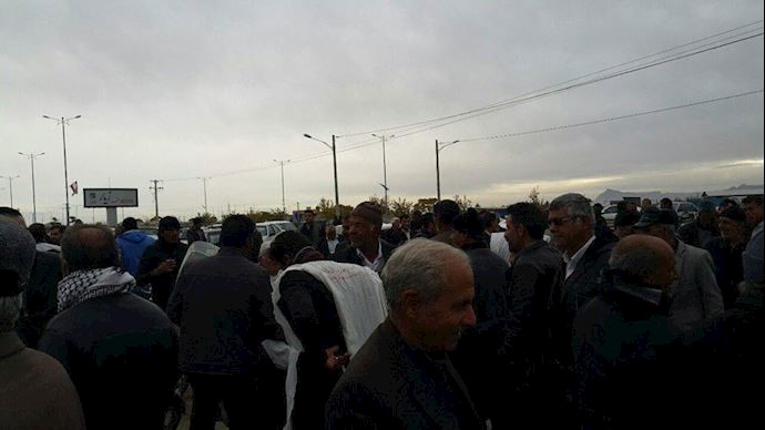 Farmers of Isfahan protest for their right to water