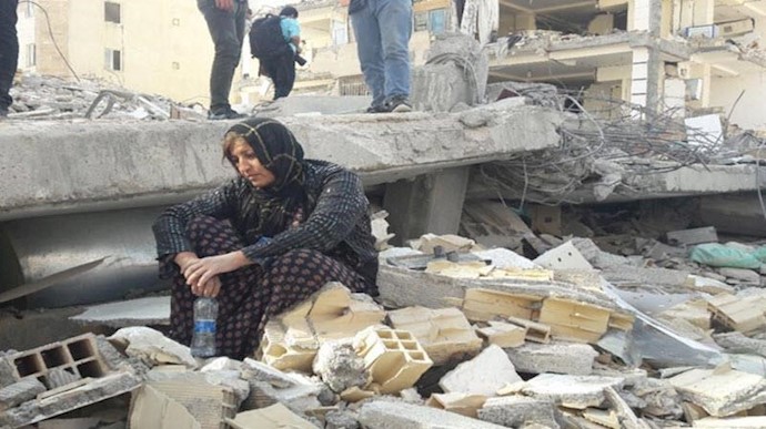 The worst damage occurred in the Kermanshah region