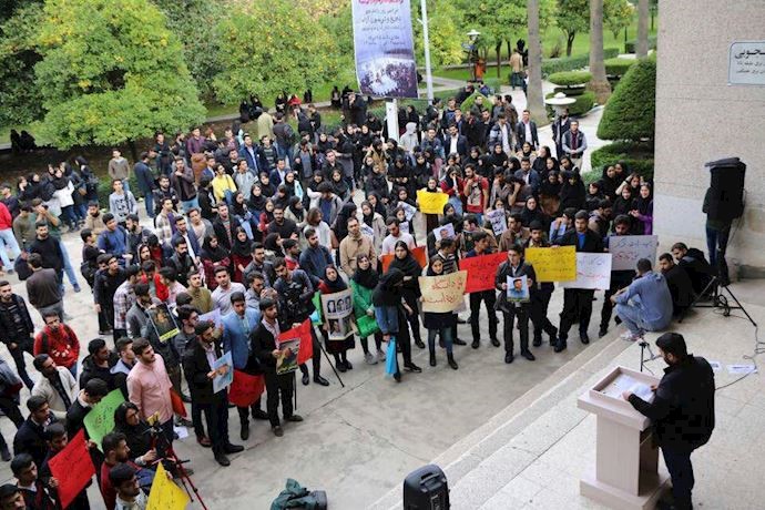 Babol – Nowshirvani University as students demand an end to crackdown measures