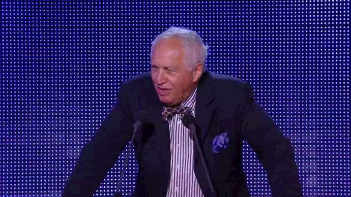 Sid Ahmed Ghozali, the former Prime Minister of Algeria.