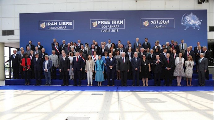 The suspects were arrested for their involvement in a bombing attack where the National Council of Resistance of Iran is currently holding its annual conference. (NCRI)