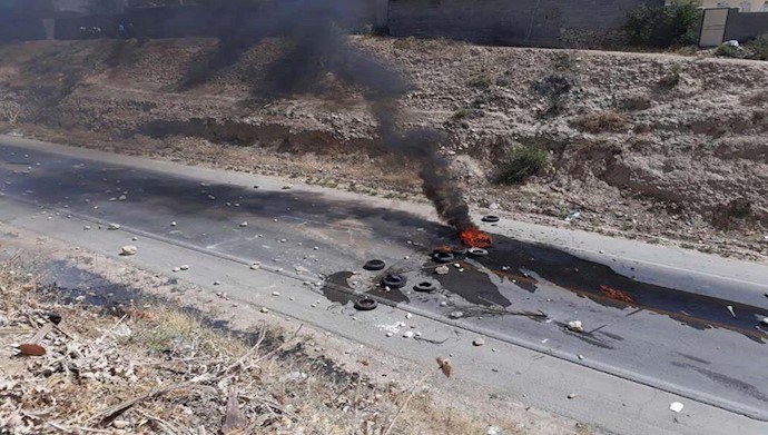 Locals also seen taking measures to close a local road