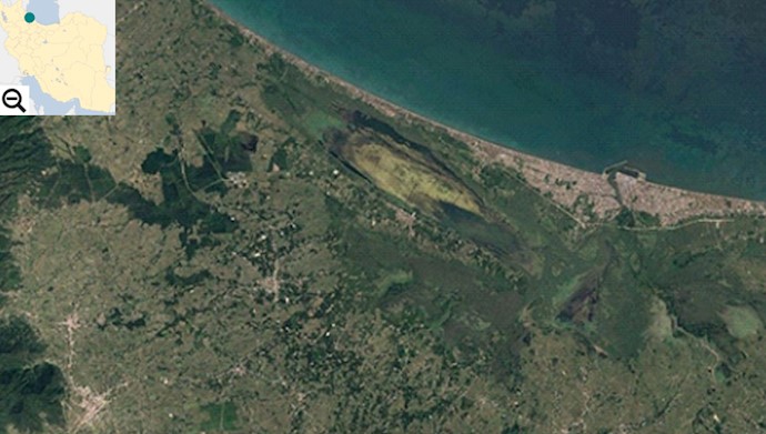 The map of Iran The map of Iran