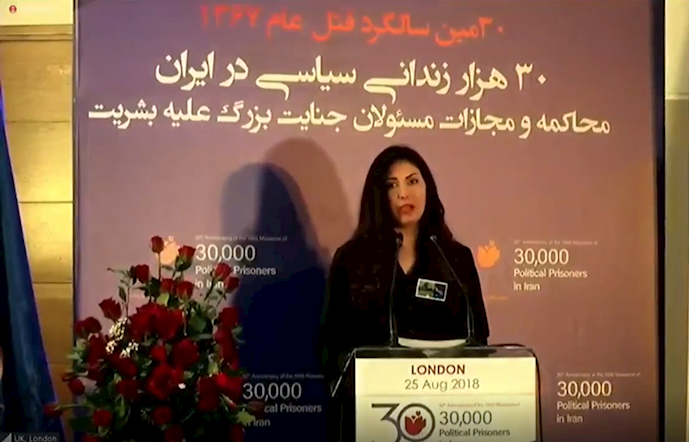 Farzaneh Majidi; The regime has killed five members of my family in 1988.