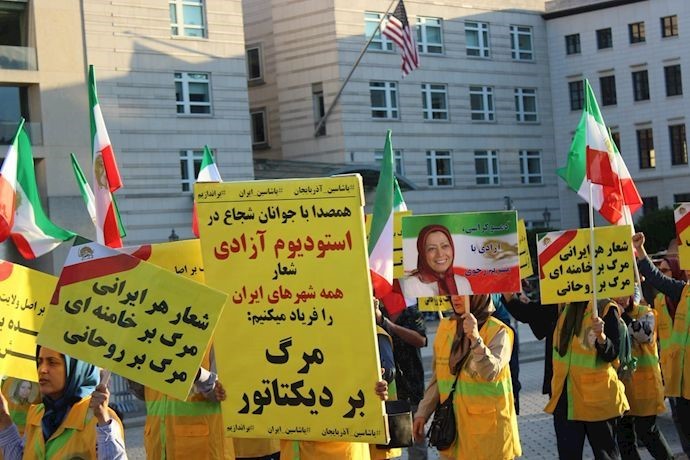 Iranians in Germany held a demonstration voicing support for protests and rallies held across Iran 