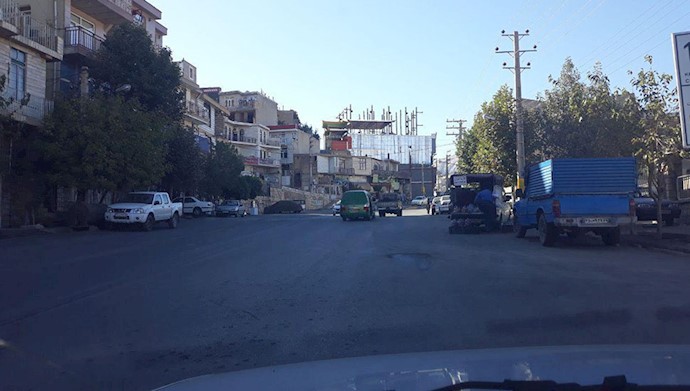 Kurdistan, Iran-Sept 12-Protest and strike in Oshnaviah Kurdistan, Iran-Sept 12-Protest and strike in Oshnaviah