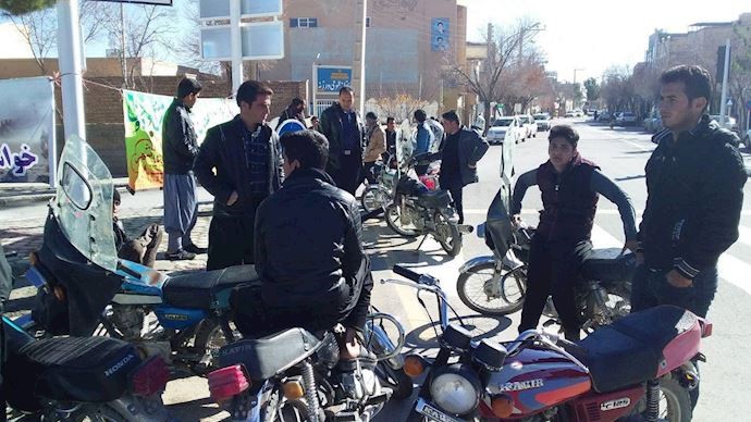 Protests by farmers in Varzaneh, Isfahan