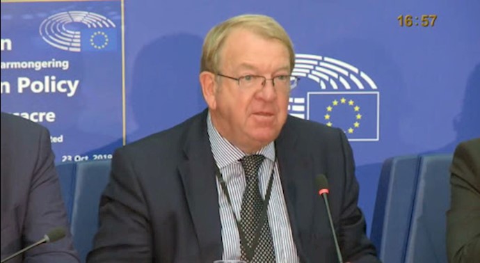 Former MEP Struan Stevenson, Coordinator of the Campaign for Iran Change