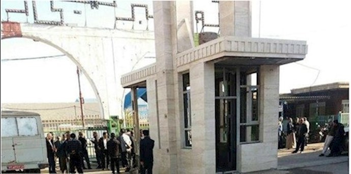 Protest by sugar cane workers of Haft Tappeh