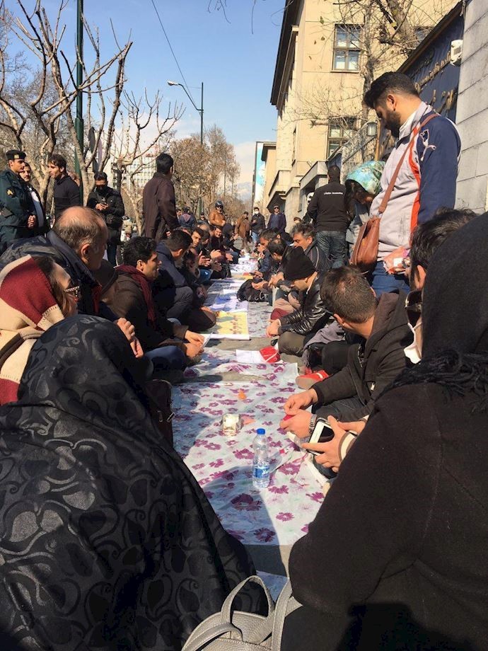 Protests by customers of Sekeh Samen