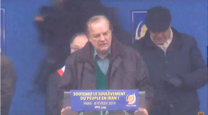 Pierre Bercis “The number of terrorist attacks by the Iranian regime against the Iranian Resistance has increased. But we have to continue this fight,” said Pierre Bercis, the president of the Organisation des Nouveaux Droits de l’Homme (Organization for new Human Rights). Azadeh Alami Pierre Bercis “The number of terrorist attacks by the Iranian regime against the Iranian Resistance has increased. But we have to continue this fight,” said Pierre Bercis, the president of the Organisation des Nouveaux Droits de l’Homme (Organization for new Human Rights). Azadeh Alami