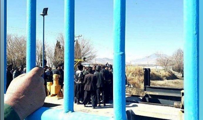 Protests by farmers of Falavarjan