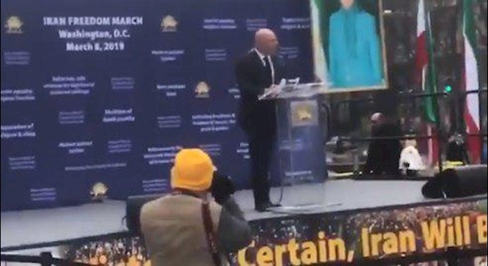 Amb. Adam Ereli at the DC Iran Freedom March - Washington, D.C. - March 9, 2019 Amb. Adam Ereli at the DC Iran Freedom March - Washington, D.C. - March 9, 2019