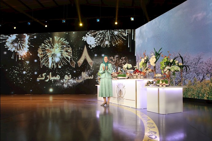 Iranian opposition President Maryam Rajavi celebrating the New Year - March 20, 2019