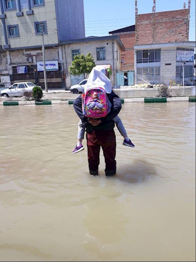 Aq Qala, Golestan Province, northeast Iran – Kids going to school – April 27, 2019 Aq Qala, Golestan Province, northeast Iran – Kids going to school – April 27, 2019