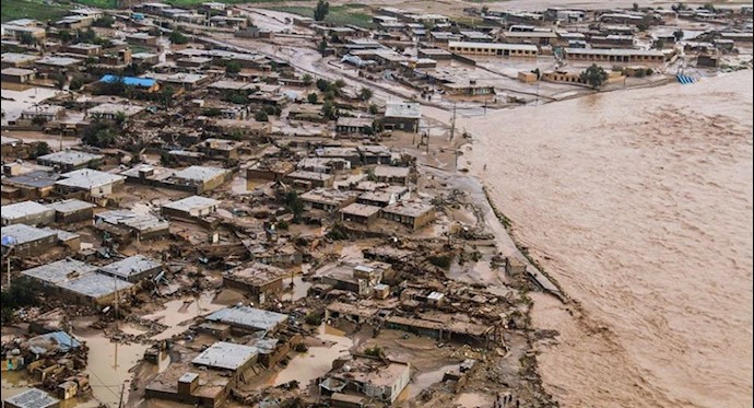 Sixteen days after the onset of the floods, the mullahs inhumane regime hides the real dimensions of human and financial losses