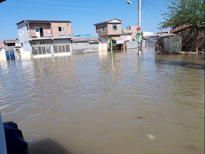 Aq Qala, Golestan Province, northeast Iran – Northern areas of the city Aq Qala, Golestan Province, northeast Iran – Northern areas of the city