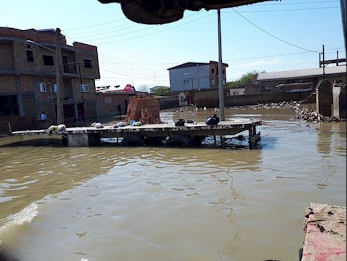 Aq Qala, Golestan Province, northeast Iran – Northern areas of the city Aq Qala, Golestan Province, northeast Iran – Northern areas of the city