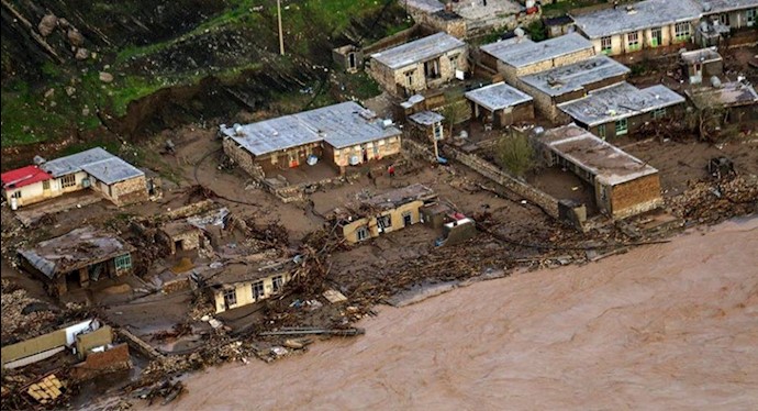 Sixteen days after the onset of the floods, the mullahs inhumane regime hides the real dimensions of human and financial losses