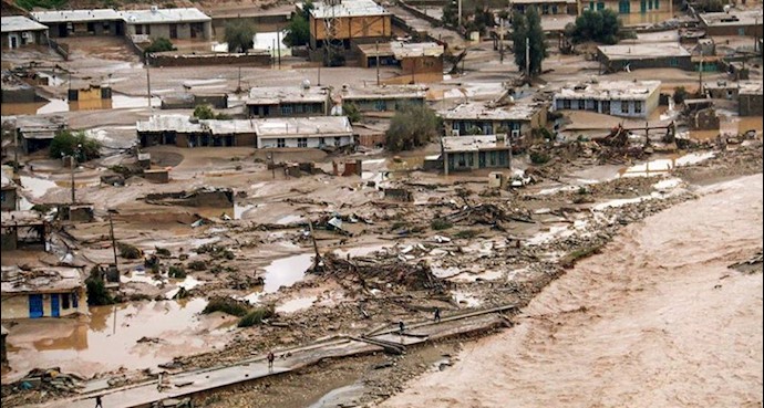 Sixteen days after the onset of the floods, the mullahs inhumane regime hides the real dimensions of human and financial losses