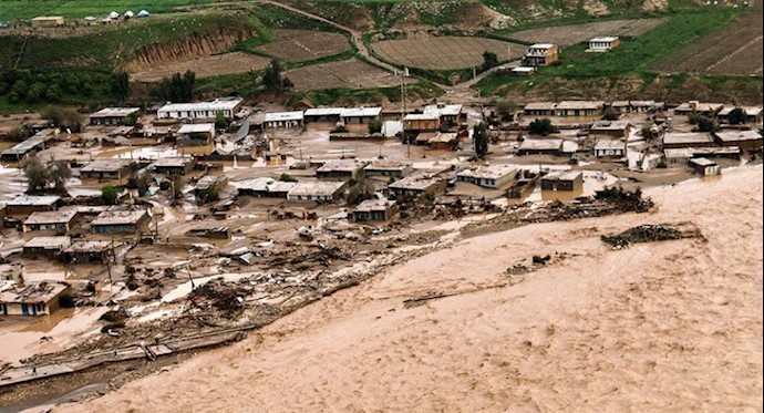 Sixteen days after the onset of the floods, the mullahs inhumane regime hides the real dimensions of human and financial losses
