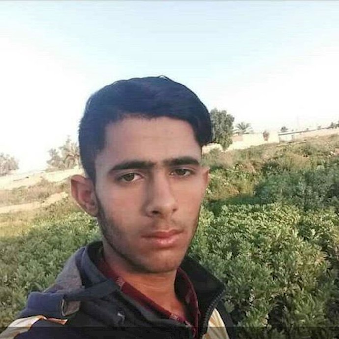 Qasem Mansouri, a 16-year old young man who lost his life while helping his fellow locals repair a flood barrier