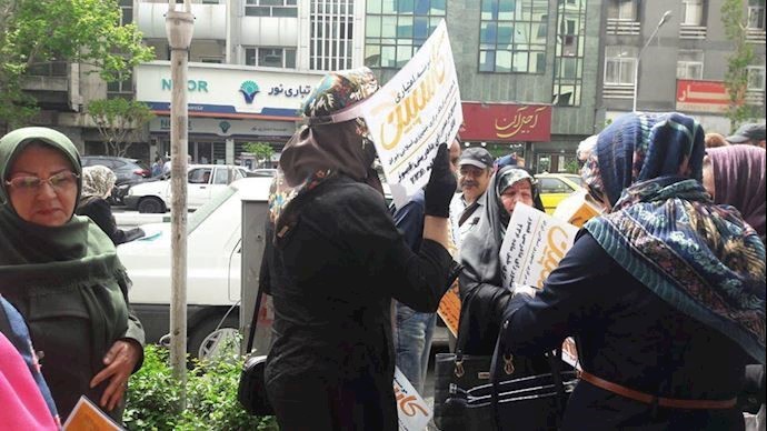Tehran has been a constant scene of Caspian and other financial institution protests – Tehran, Iran – April 16, 2019