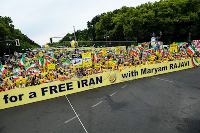 Free Iran rally in Berlin – July 6, 2019