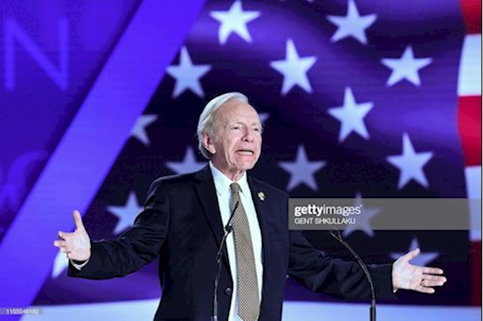 Sen. Joseph Lieberman – Iranian opposition NCRI annual “Free Iran” conference in Ashraf 3 – Tirana, Albania – July 13, 2019 Sen. Joseph Lieberman – Iranian opposition NCRI annual “Free Iran” conference in Ashraf 3 – Tirana, Albania – July 13, 2019