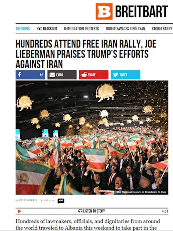 Breitbart – July 13, 2019 Breitbart – July 13, 2019