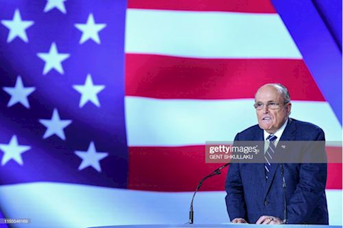 Mayor Rudy Giuliani – Iranian opposition NCRI annual “Free Iran” conference in Ashraf 3 – Tirana, Albania – July 13, 2019 Mayor Rudy Giuliani – Iranian opposition NCRI annual “Free Iran” conference in Ashraf 3 – Tirana, Albania – July 13, 2019