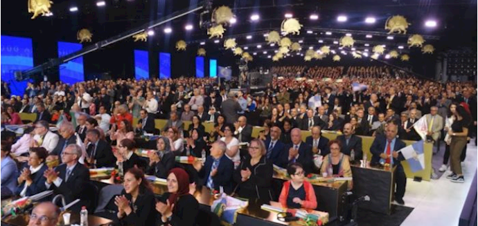 Iranian opposition PMOI/MEK members attending the Iranian opposition NCRI annual “Free Iran” conference in Ashraf 3 – Tirana, Albania – July 14, 2019 Iranian opposition PMOI/MEK members attending the Iranian opposition NCRI annual “Free Iran” conference in Ashraf 3 – Tirana, Albania – July 14, 2019