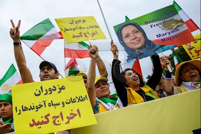 Free Iran rally in Berlin – July 6, 2019