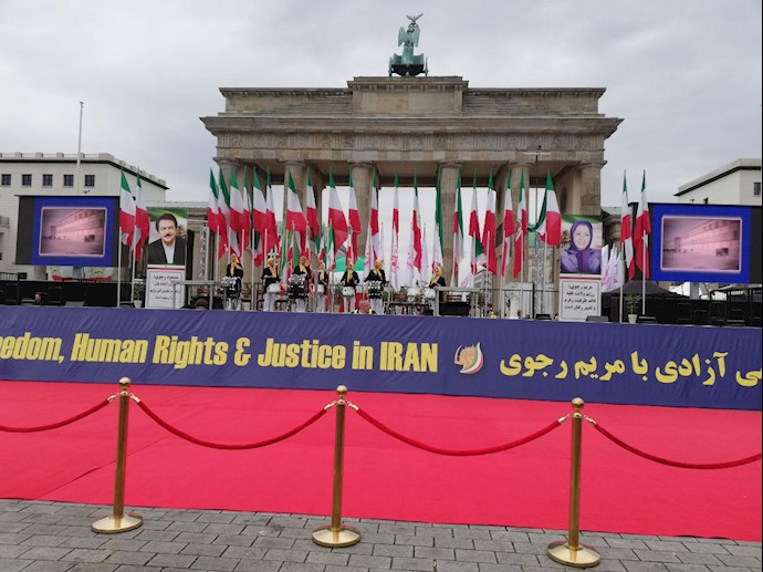 Iranians rallying in Berlin - Free Iran - July 6, 2019 Iranians rallying in Berlin - Free Iran - July 6, 2019
