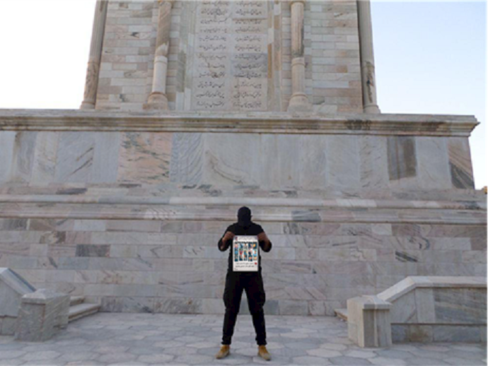 MEK Resistance units carry the message of Iranian resistance leader Massoud Rajavi to Tus, northeast Iran, at the Tomb of legendary Iranian poet Ferdowsi MEK Resistance units carry the message of Iranian resistance leader Massoud Rajavi to Tus, northeast Iran, at the Tomb of legendary Iranian poet Ferdowsi